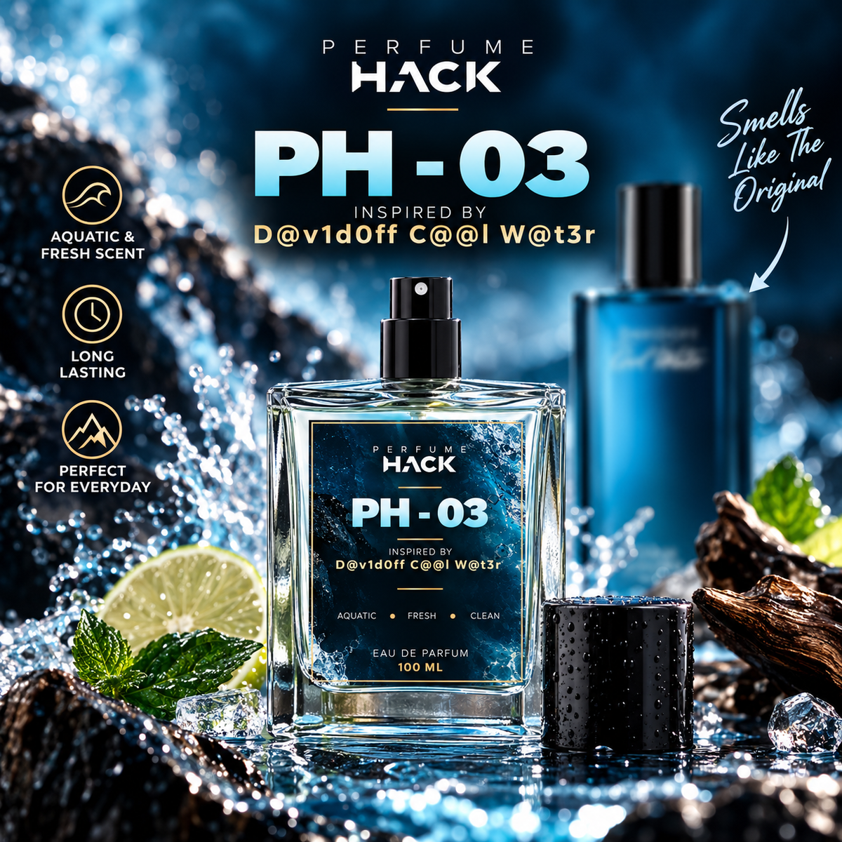 PH - 03 Inspired by D@v1d0ff C00l W@ter 100ml